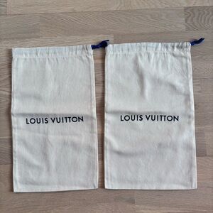 Louis Vuitton Cream Dust Bag